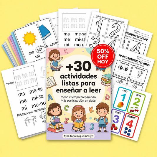 Pack Aula Creativa +30 recursos educativos